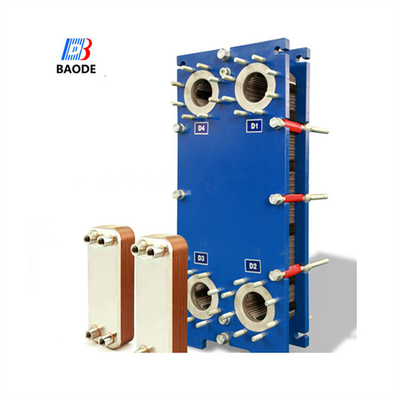 الصفيحة القياسية المكبسة والإطار مبادل الحرارة ل HVAC التدفئة البخارية