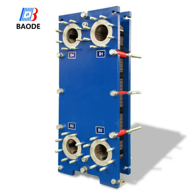 الصفيحة القياسية المكبسة والإطار مبادل الحرارة ل HVAC التدفئة البخارية